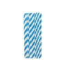 Disposable Dinnerware 100PC Retro Stripe Paper Drinking Straws Vintage Polka Party Wedding Birthday Straw Fluorescent Bar Club DIY Drink