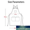 Aprons Canvas Cooking Kitchen Apron For Woman Men Chef Waiter Cafe Shop BBQ Hairdresser Leather Custom Gift Bibs Wholesale1 Factory price expert design Quality