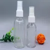 15ml 30ml Bursztynowe butelki rozpylające Trasnparent Essential Oil Perfumy butelki z czarną lub białą czapką