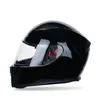 Caschi Moto MSFHJK313 Casco Integrale Con Scaldacollo Visiere Singole Antiappannamento Materiale ABS Leggero Appesantito