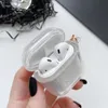 Airpods Pro clear earphone Case with Pearlキーチェーンのクリアなイヤホンケースの透明なイヤホンケースAirpod 2 3 King Ring Air P8274704のかわいい液体保護カバー