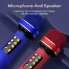 Mikrofony Micropono de Karaoke Con Bluetooth Para Teléfono, Amplififificador de Condensador Inalámbrico Incorporado, Cambiador VOZ Tarjeta Sonido Y Altavoz