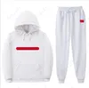 Tvådelade byxor Kvinnor 11 färger Klassiskt bokstavsmönstertryck Unisex sweatsuits Höstdräkter Mode träningsoveraller