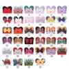 2022 new 34 Designs Christmas Cartoon Mouse Ears Headband Sequins Bow Headwrap Elastic Bowknot Hairbands Hair Bows Baby Wide Halloween