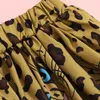 Zomer Pak Top + Rok 2 stks Leopard Print Kinderkleding Meisje Kinderkleding Kleding Meisjes 210528