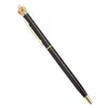 INS mode stylo à bille en métal créatif Bling couronne stylo encre noire retour aux fournitures scolaires stylo à bille