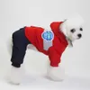 Ciepłe ubrania dla małych psów dla małych psów Wiatroodporny Zimowy Pet Dog Płaszcz Kurtka Wyściełane Odzież Puppy Outfit Vest Yorkie Chihuahua Odzież 211007