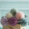 Single Branch Ball Chrysanthemum Simulated Scallion Ball 11cm Bord Tennis Krysanthemum Autumn Swing Layer Chrysanthemum Home Decoration