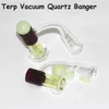 Terp Slurper Beveled Edge Quartz Banger Nails Smoking Accessories Seamless Fully Weld Bangers 10mm 14mm Joint With Glass Marble Ruby Pearl Pill dabber tools wax