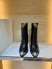 Fashion Season Shoes Isabel Paris Marant Limza Boots France Original Leather Metal Toe3822889