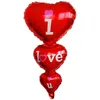 Décoration de fête I Love U ballon ballons coeur rouge décorations de saint valentin et idée cadeau pour lui ou son anniversaire de mariage