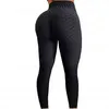 Tryck upp leggings märke sport kvinnor leginer fitness hög midja sweatpants anti cellulite pantalon taille haute plus storlek 211204