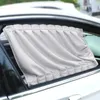Автомобильное солнцезащитное средство 2pcs/set передние задние автозазароченные шторы боковые шторы алюминиевый сплав солнце
