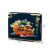 Luxury Chinese Character 3236PCS YZ Mini Blocks Architecture Dragon Boat Model Kids Toys Children Gifts Holiday Present 9136 Q0723