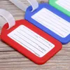 PVC Plastic Luggage Tag Sundries Holder Labels Strap Name Address ID Suitcase Bag Baggage Travel label RH0376