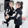 Spring Autumn Kids Jackets for Girls Hooded Windbreaker Children's Jackets Toddler Trench Coat Children Clothes 8 10 12 H0909