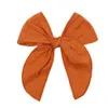 Gros nœuds papillon avec Clips, 14 couleurs, 1 pièce, pinces à cheveux en ruban pour filles, épingles à cheveux tendance, accessoires pour cheveux pour enfants, cadeaux