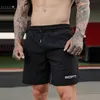 Marke Sommer Herren Slim Fit Shorts Wadenlänge Fitness Bodybuilding Mode Casual Gyms Sportswear Jogger Workout Kurze Hosen 210421