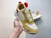2021 Release Tom Sachs x Craft Mars Yard 2.0 TS Joint Limited Sneaker Natural Sport Red Maple Zapatos deportivos auténticos con caja original