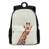 Rucksack Giraffe Rucksäcke Cool Polyester Back To School Teenage Print Bags308S