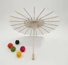 Guarda-sóis de casamento nupcial, guarda-chuva de papel branco, mini guarda-chuva artesanal chinês, diâmetro 20304060cm6929430