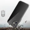 Shockproof 1.5mm 맑은 PC TPU 아이폰 6 7 8 플러스 XS XR 11 Pro Max 12 13 Samsung S20 S21 Note 20 울트라 Z 플립 LG G8 투명 보호 뒷면 커버