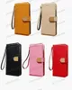 Vacker iPhone -telefonfodral 15 14 13 Pro Max Luxury Card Wallet HI Quality Purse 16 15Pro 14Pro 13Pro 12Pro 11Pro 12 11 XR XS 7 8 Plus Cover With Logo Box