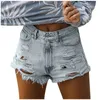 Summer Women039s Denim Large XXL High Waisted Shorts Jeans For Short Pants Women Plus Size9382305