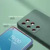 Nouvelle coque de téléphone en Silicone liquide à couverture complète pour oneplus 8T étui de protection arrière d'appareil photo souple d'origine sur One Plus 8T5903432