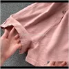 Pajacyki damskie odzież odzież kropla dostawa 2021 koreańska body vintage zwykły klapel koszula Double-kieszonkowy pasek szorty szerokopasmowe