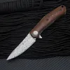 VG10 core layer Damascus folding knife high hardness outdoor survival multifunctional Knives pocket EDC HW339