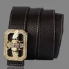 Luxury Brand Belts for Men &Women Unisex Fashion Shiny Bee Design Buckle High Quality Waist Shaper Leather Belts X0726 195p