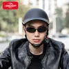 Caschi stile berretto da baseball per motociclisti Scooter Bike Half Open Face Sicurezza Cappello protettivo per adulti Unisex per Cafe Racer Cappellini da ciclismo Maschera