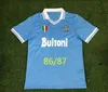 1986 87 88 89 90 91 92 93 napoli Retro MARADONA soccer jersey 1987 1988 1989 1990 2000 INSIGNE Naples vintage football shirt