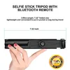 Colorido sem fio Bluetooth selfie vara dobrável mini tripé expansível monopé com controle remoto para iPhone ios android telefone