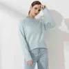 Wixra Donna Maglione a collo lupetto Autunno Inverno Spessore a maniche lunghe Allentato Maglione Donna Basic All Match Top 211218