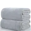 Warm Flanel Fleece Dekens Zachte massieve sprei pluche winter zomer handdoek quilt gooi deken voor bedbank