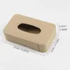 PU lederen tissue box autohouder zon vizier opknoping servet opslag voor auto-organizer accessoires 210818