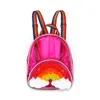 NEU! NEU!!! Fedex Große Kapazität Sensorische Blasen Fidget Rucksack Dekompression Spielzeug Taschen Regenbogen Hamburger Finger Popping Spiele Transparente Jumbo Kinder Schultasche