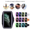 Sport Lauf Arm Band Abdeckung Tasche Für iPhone 13 X XR XS 12 mini 11 Pro Max 8 7 6 6S Plus SE 5 5S 4 Workout Gym Fall Halter Beutel H1120