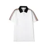 22SS Heren Frence Polo Shirts Damesmode Borduurwerk Business Korte Mouw Calssic Tshirt