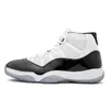 أحذية كرة السلة الرجعية في الأردن Air Jordan 11 Mens Womens Cool Gray Space Jam High Concord 11s Xi Citrus Low Legend Blue Designer Sneakers مع Box