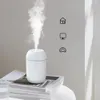 260ml Air Luftfuktare Ultraljud Arom Essential Oljediffusor Kyltillverkare för hembil USB Fogger Mist Maker med LED Night Lamp