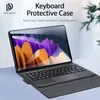 DUX DUCIS Wireless KeyboardTablet PC Cases pour Samsung Tab S7 (T870 / T875 / T876B) Housse en cuir