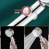 Xiaoman waist turbo shower hand set showers shower head pressurized fan blade water stop new a30