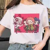 Demon Slayer T Shirt Kobiety Graficzna Streetwear Tshirt Kimetsu No Yaiba Ubrania Japońska Kobieta Anime T-shirt Top Tees X0527