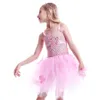 Mädchen Flamingo Prinzessin Kleid Rosa Blume Tüll Kleidung Kinder Geburtstag Party Kleider Marke Tier Kostüm Flamingo Vestidos 210317