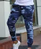 Color Camo Camouflage Cargo Pants 2019 Men Women Casual Streetwear Pockets Jogger blue Tactical Sweatpants Hip Hop Trouser P0811
