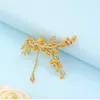 Creative product fashion trend plant brooch noble and elegant simple temperament wild mimosa fruit pin accessories female