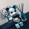 bearbrick400 violento orso blocchi di costruzione orso tendenza vampiro che circonda bambole ornamenti modello fatti a mano 28 cm